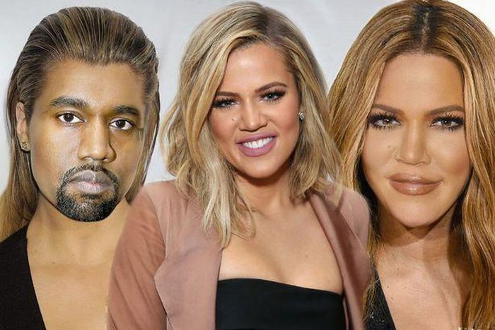 Khloe Kardashian face swapping