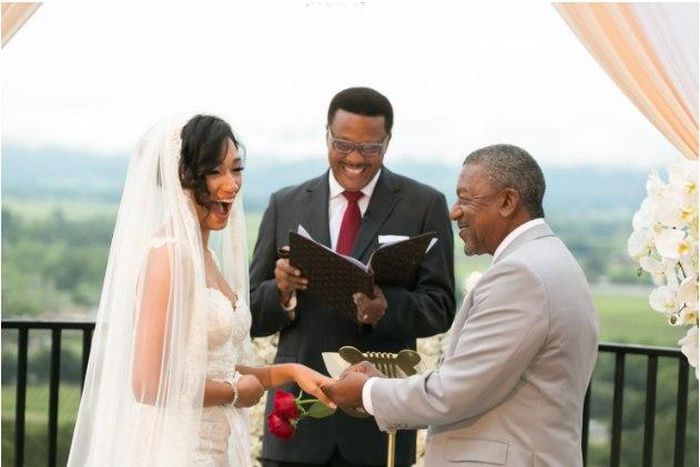 BET founder, Bob Johnson weds fiancée, Lauren Wooden