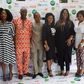 Esther Ijewere-Kalejaiye, Olori Supergal, Mr. Gbenga and Mr Raymond Adenuga representative of Bank of Industry, Jumoke Awe Mrs Temitope Olagbegi CEO Sixth Sense and Pat Obilor.