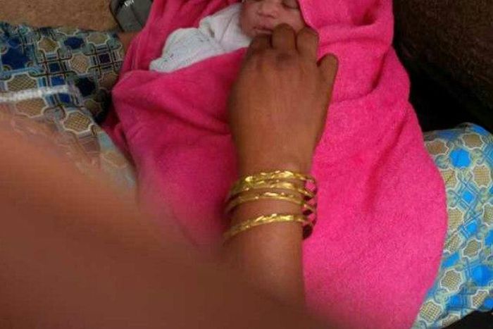 The woman abandoned her child at an orphanage in Lagos.