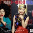 Linda Ejiofor and Dayo Amusa on the cover of House of Maliq
