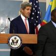 U.S. Secretary of State John Kerry (L) meets with President of the Democratic Republic of Congo Joseph Kabila at the State Department in Washington, August 4, 2014.