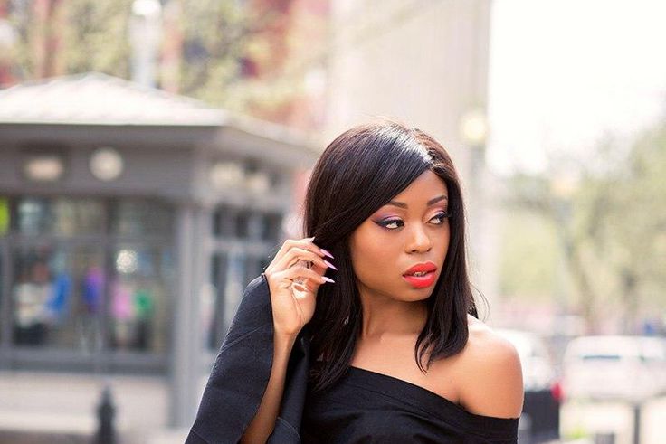 Stella Uzo looking chic