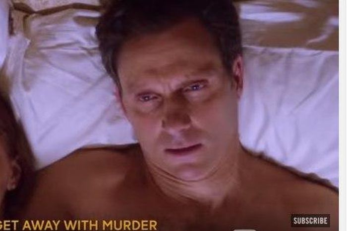 A scene from ""The Fish Rots from the Head"