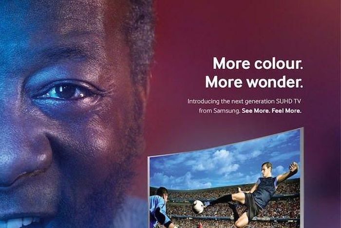  Samsung ad with alleged Pele look-alike