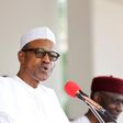 Nigerian President Muhammadu Buhari speaks during a joint news conference with his French counterpart Francois Hollande at the presidential villa in Abuja, Nigeria May 14, 2016
