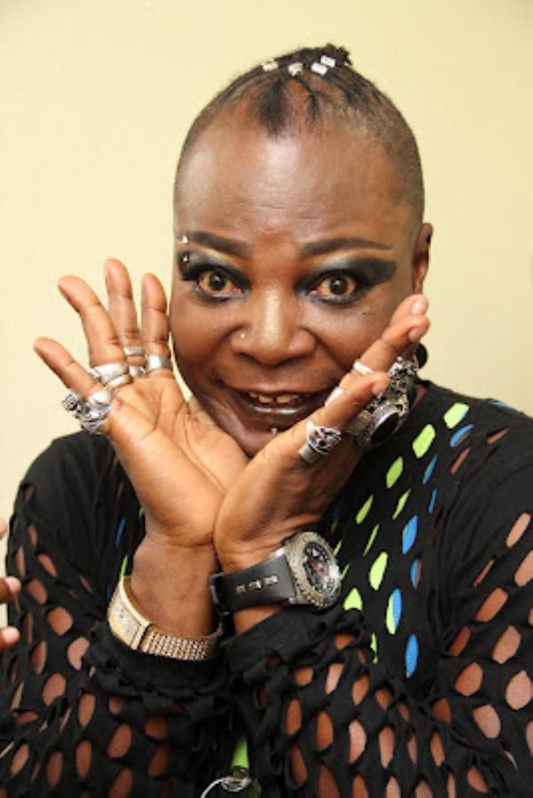 Charly Boy doing a pose