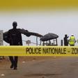 A police cordon is seen while Ivorian police prepare to inspect the area of the hotel Etoile du Sud following an attack by gunmen from al Qaeda's North African branch, in Grand Bassam, Ivory Coast, March 14, 2016.
