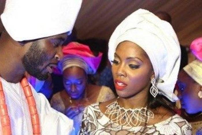 Tiwa Savage & husband