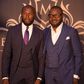 Kwaku Boateng and Segun Obagbemi in three piece suits