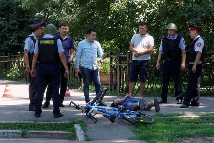 Gunmen kill two policemen in Almaty, Kazakhstan