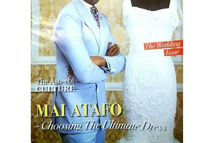 Mai Atafo on the cover of Vanguard allure magazine