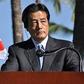 Japan's Abe says he will work with whoever wins U.S. election