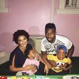 Joseph and Adaeze Yobo with their kids