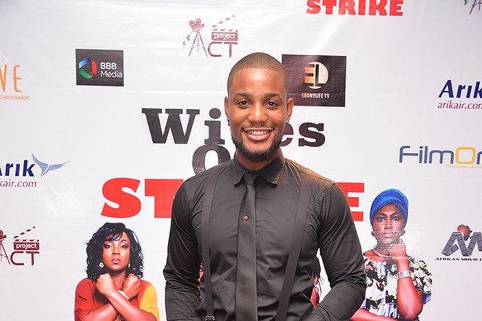 Alexx Ekubo at the movie premiere