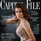 Bellamy young on the cover of Capitol File magazine