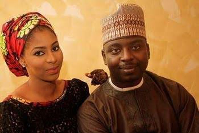 Prince Sani Bayero and his fiancée, Aysha