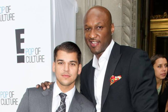 Rob Kardashian and Lamar Odom