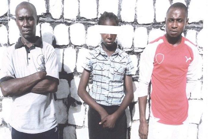 Emmanuel Nwachukwu and his fellow suspect, Chinedu Andrew