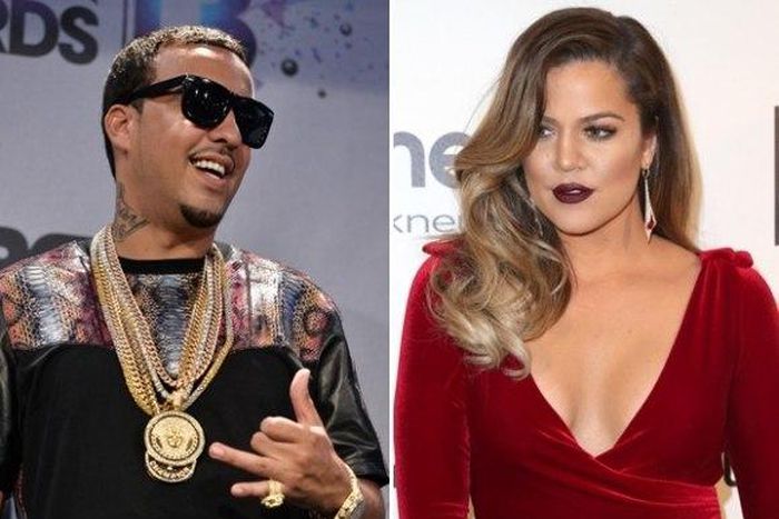 The rapper said that he is happy with the family of his ex-girlfriend, Khloe Kardashian.