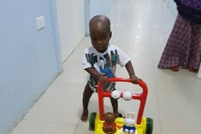 Baby Musa is now hale and hearty