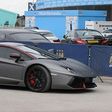 Samir Nasri's Lamborghini Aventador Pirelli