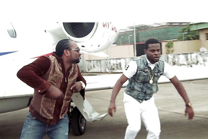 Eddinz Bani 'Kangaroo dance' behind the scenes photos