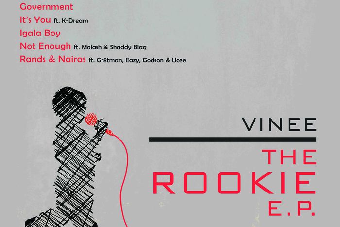 Vinee "The Rookie" E.P art