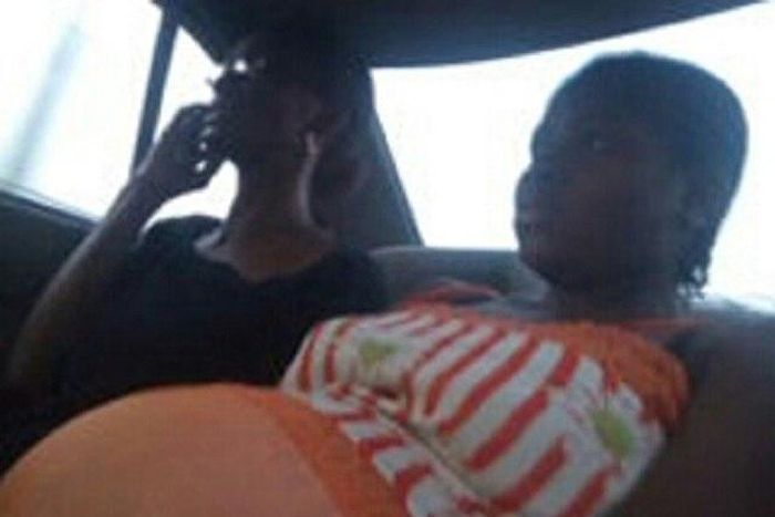 The pregnant Nkechi Ogua