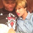 Wizkid with his alleged baby mama Binta Diamond Diallo (Blue Diamond)