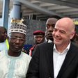 Amaju Pinnick and Gianni Infantino