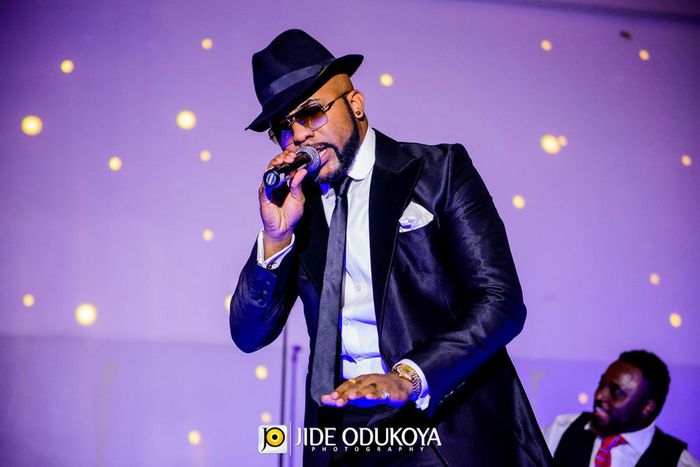 Banky W performing at the Unofficial Christmas Party in 2015