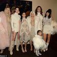 Kardashian-Jenner family came all out in bold Yeezy X Balmain looks for the Yeezy Season 3 showcase.