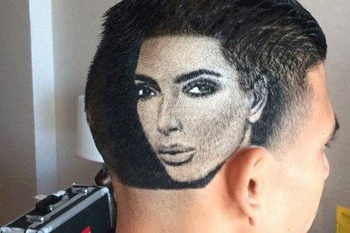 Rob Ferrel doesn’t just cut hair, but he can actually create beautiful life-like shaved portraits on people's heads