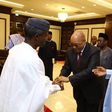 President Muhammadu Buhari hosts dinner for South African counterpart, Jacob Zuma on March 8, 2016