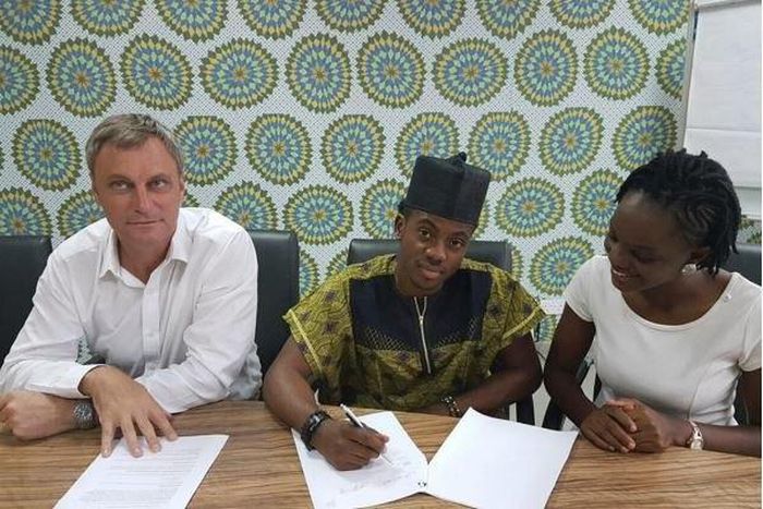 Korede Bello renews contract with textile company