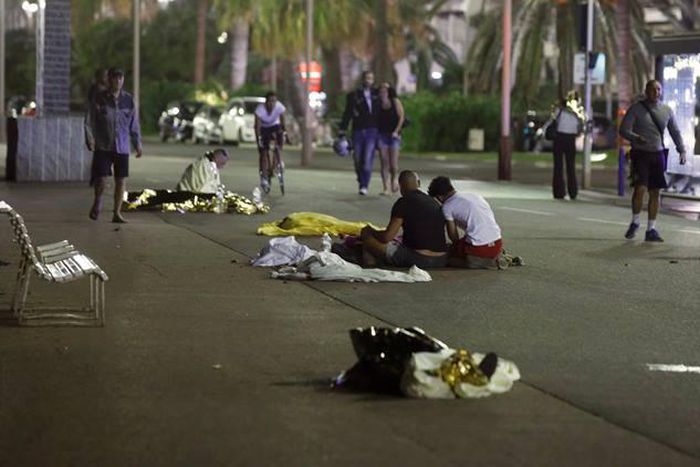 A white truck, bodies fly, and a world of tears in Nice