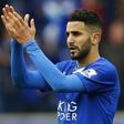 Leicester City's Riyad Mahrez applauds fans after the game.  
Reuters / Darren Staples