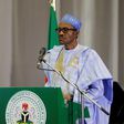 Nigeria's President Muhammadu Buhari speaks during a joint news conference with Cameroon's President Paul Biya in Abuja, Nigeria, May 4, 2016.