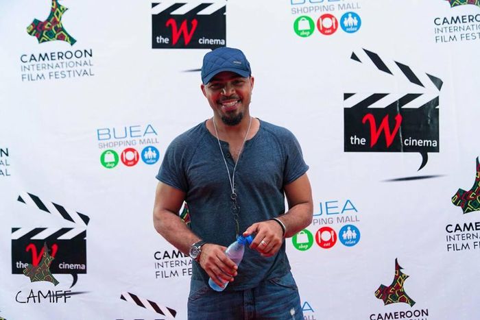 Ramsey Noahat at Cameroon International Film Festival (CAMIFF) opening ceremony, Buea