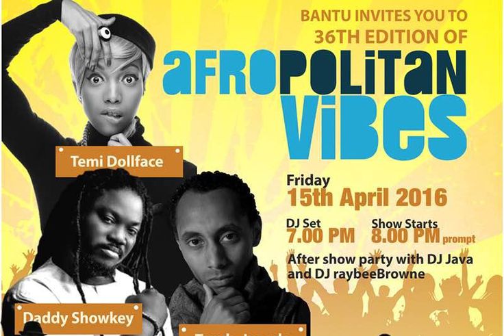 Daddy Showkey, Temi Dollface, Tunde Jegede and 13 piece Bantu