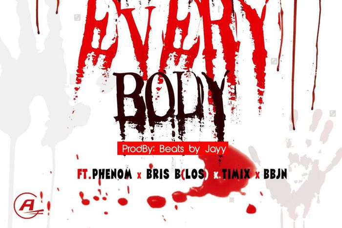 A-Q – 'Not For Everybody' ft. Phenom, Bris B , Timix X BBJN artwork