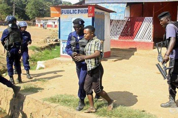 Sierra Leone police fire guns, teargas at opposition supporters