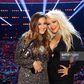 Alisan Porter and Christina Aguilera