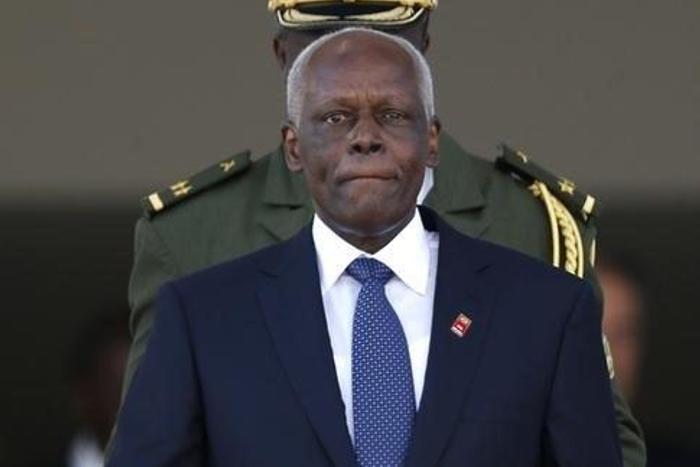 Angolan President Jose Eduardo dos Santos. file.