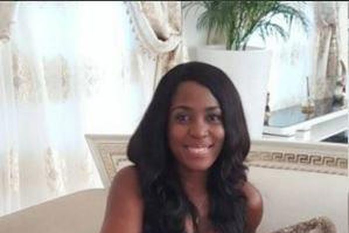 Linda Ikeji, in her Banana Island mansion.