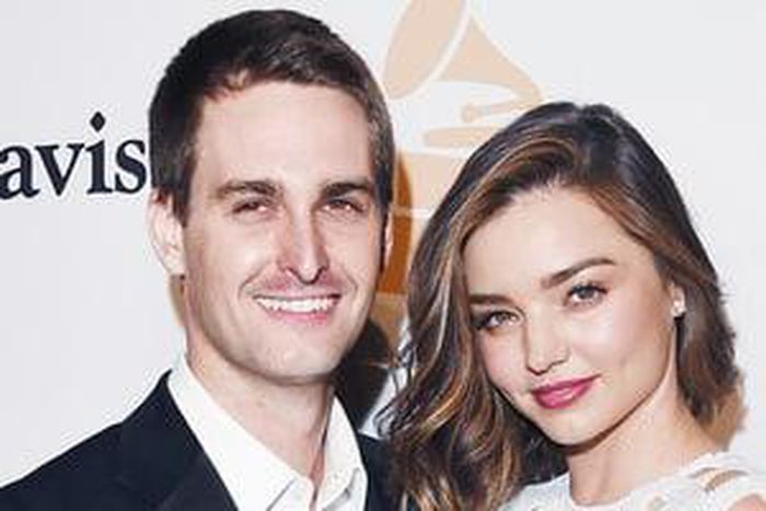 Evan Spiegel, Miranda Kerr