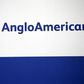 The Anglo American logo is seen in Rusternburg October 5, 2015.