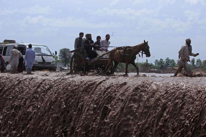 At least 55 killed in flash floods in northern Pakistan