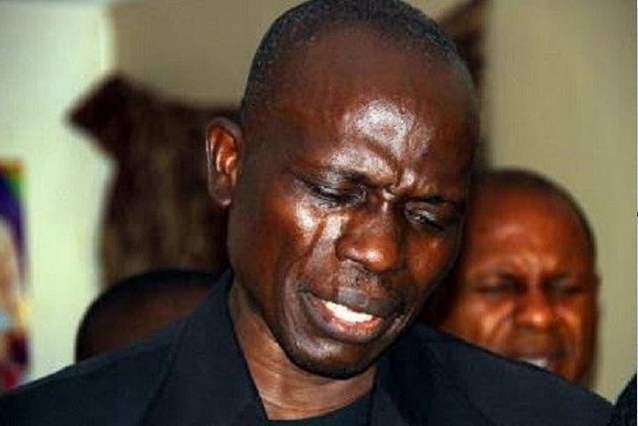 The weeping Pastor Elisha Olawale